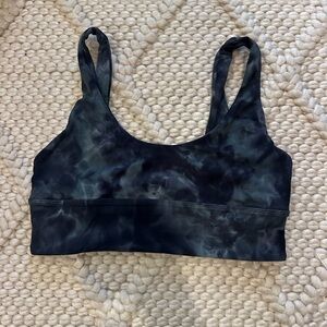 lululemon athletica tie-dye Scoop align Sports Bra